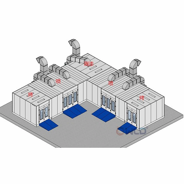 Custom Spray Paint Booth For Sale Czech Republic