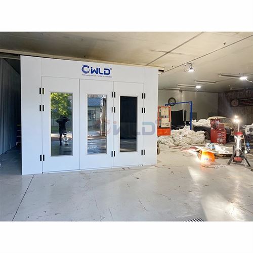 Australia Standard Downdraft Spray Booth tsis muaj hauv qab nruab rau hauv Sy...